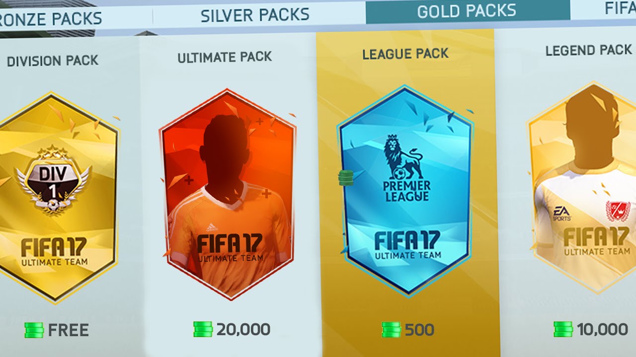 FIFA 17 Ultimate Team Packs Buying Guide -The Best Time To Buy Best Packs