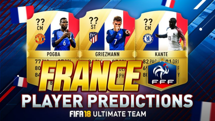 FIFA 18 TOP 10 French Players Ratings