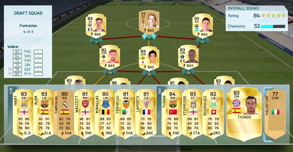 fut draf squad