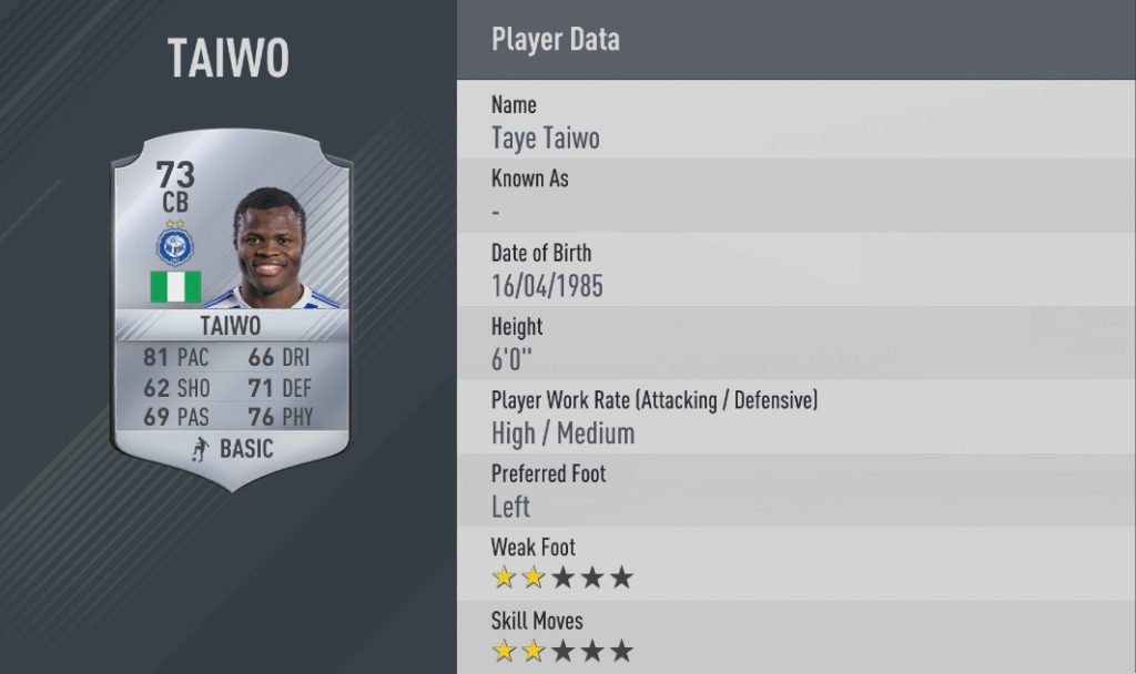 FIFA 17 Top 10 Shot Power-Taye Taiwo
