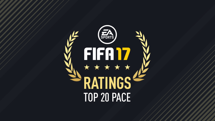 FIFA 17 20 fastest players- Top 20 pace