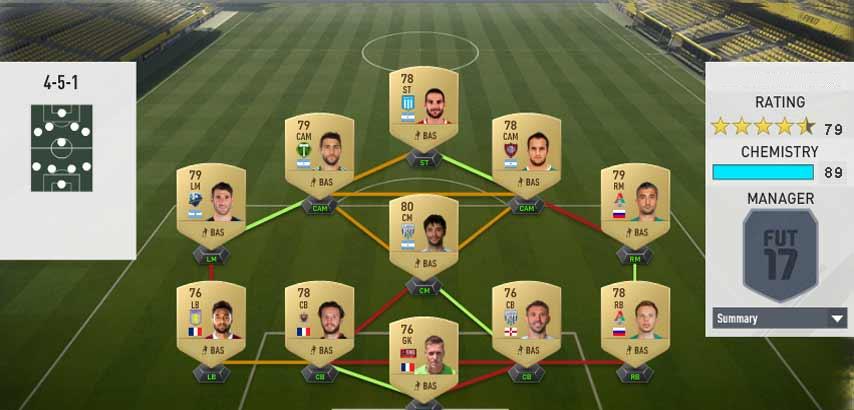 FIFA 17 Squad Building Challenges - 6 Leagues Squad