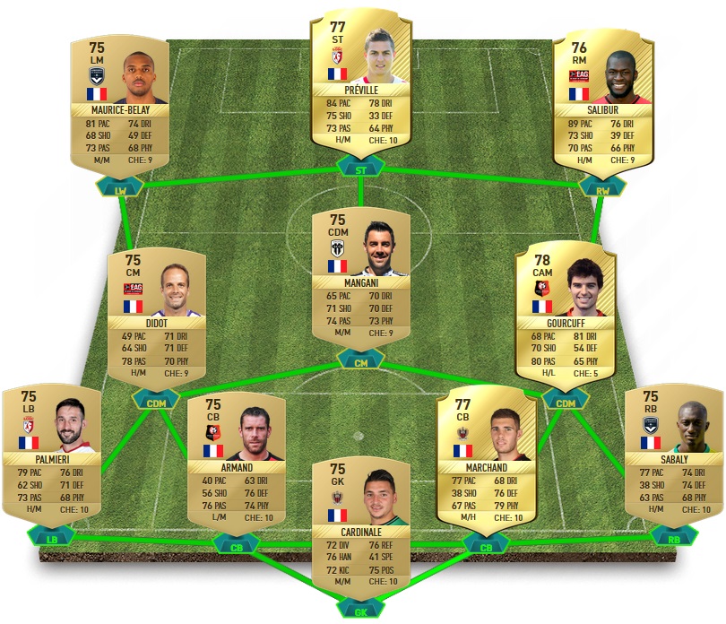 FIFA 17 Squad Builder Challenges - 87 Blaise Matuidi SBC