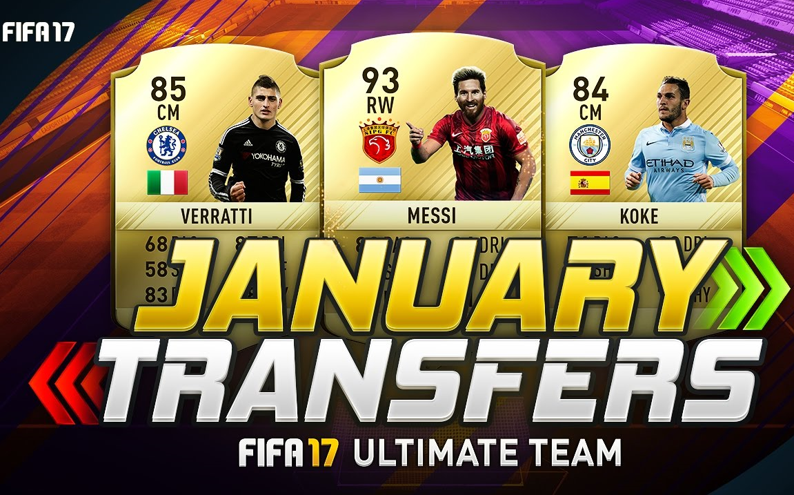 FIFA 17 Ultimate Team Winter Transfer Introduce, Best Investments Guide and Biggest Transfers Rumors