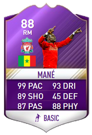 FIFA 17 Premier League POTM February - Best Investment - Sadio Mané