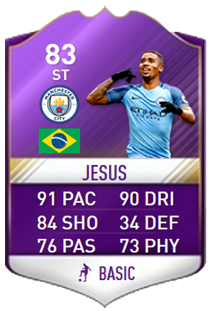 FIFA 17 Premier League POTM February - Best Investment -Gabriel Jesus