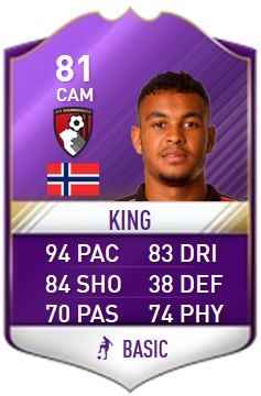 FIFA 17 Premier League March POTM - Joshua King