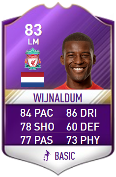 FIFA 17 Premier League March POTM - Georginio Wijnaldum