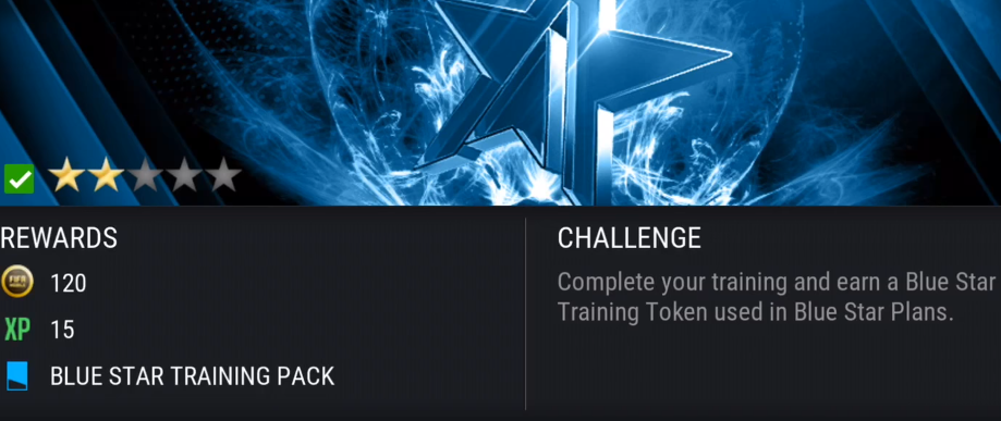 FIFA Mobile Blue Star Training